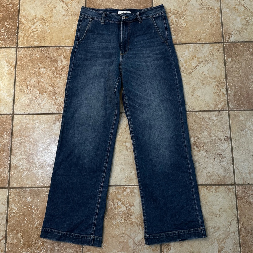 KanCan |  Wide Leg Trouser Jeans, Size 13/30